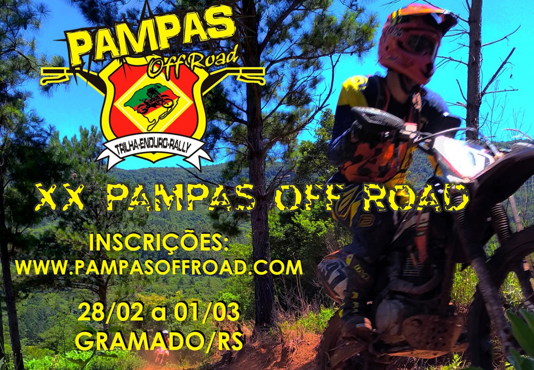 Gramado recebe a abertura do Borilli Racing Gaúcho de Enduro de Regularidade neste fim de semana
