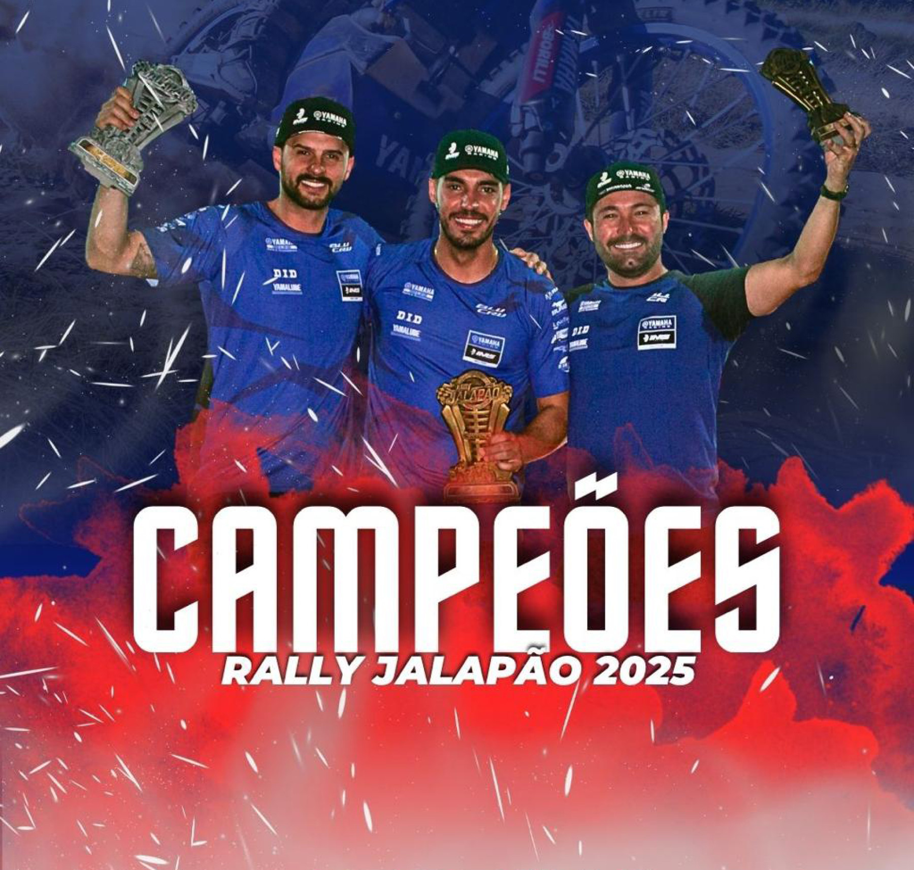 Borilli Racing conquista o topo no Rally Jalapão 2025 com a equipe Yamaha